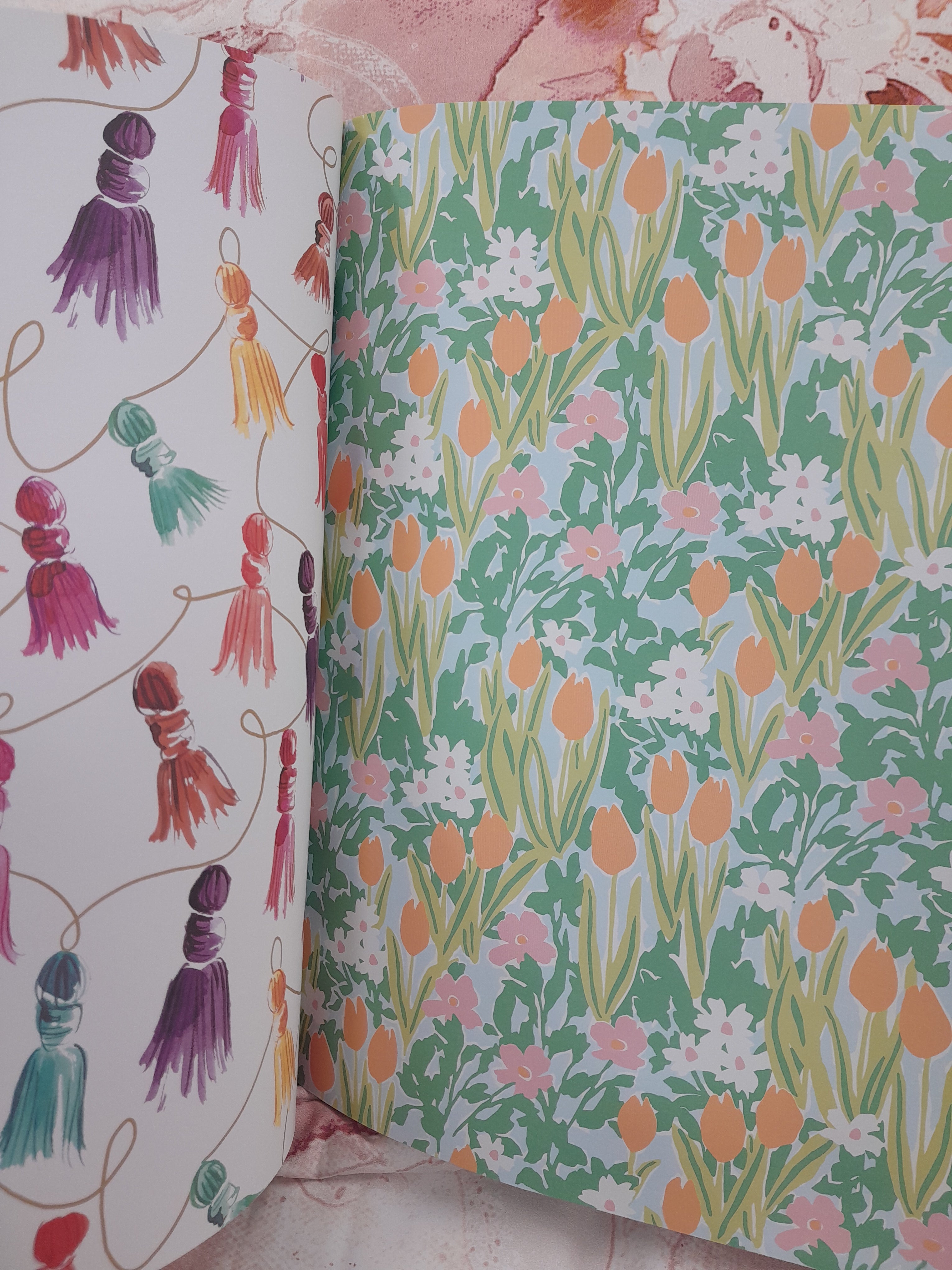 Helmsie Wrapping Paper Book | 12 Sheets & Tags