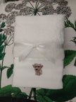 Alice & Lily Embroidered Face Cloth Set of 2