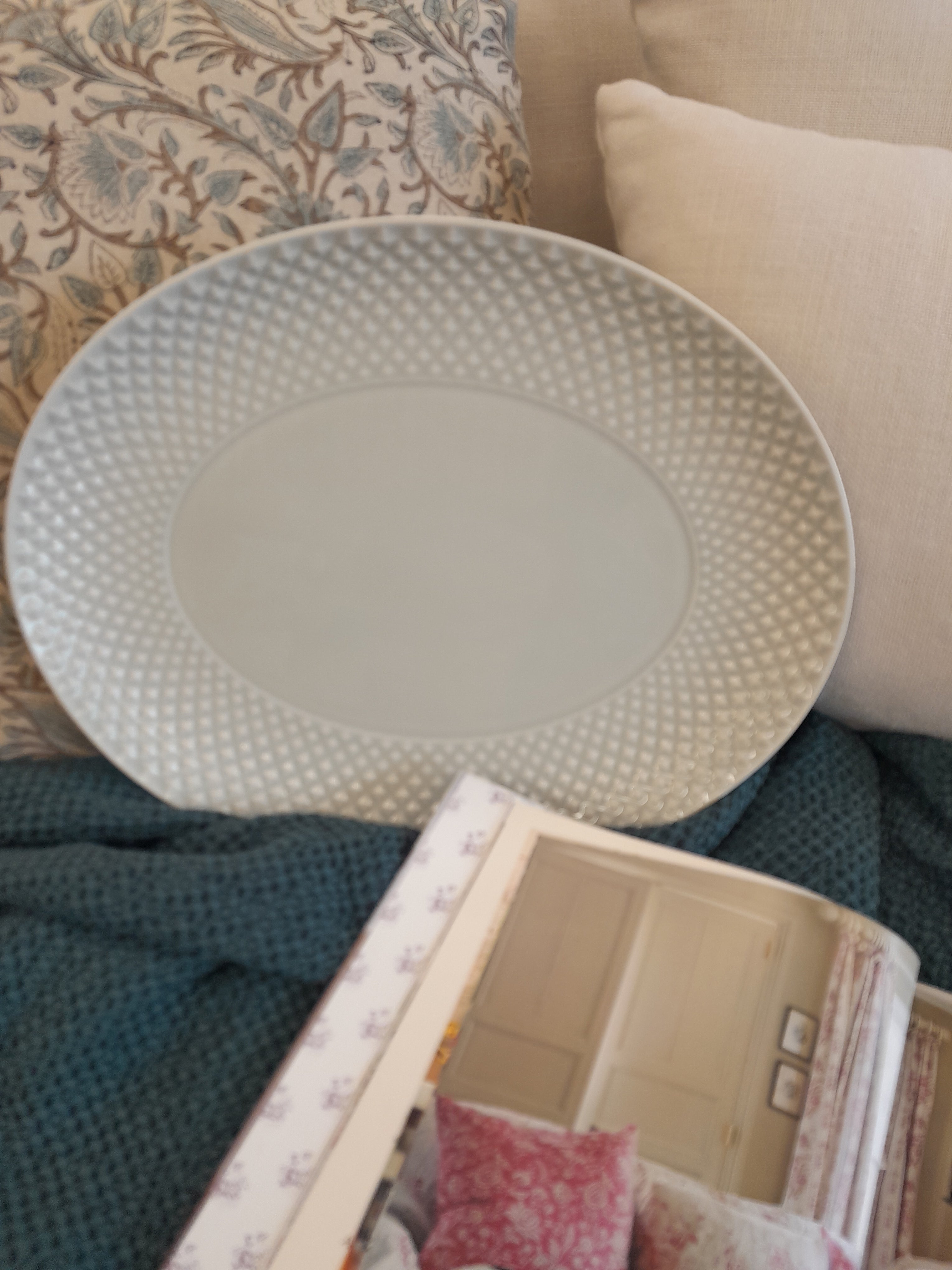 Bicos Grey Platter 40cm-Bordallo