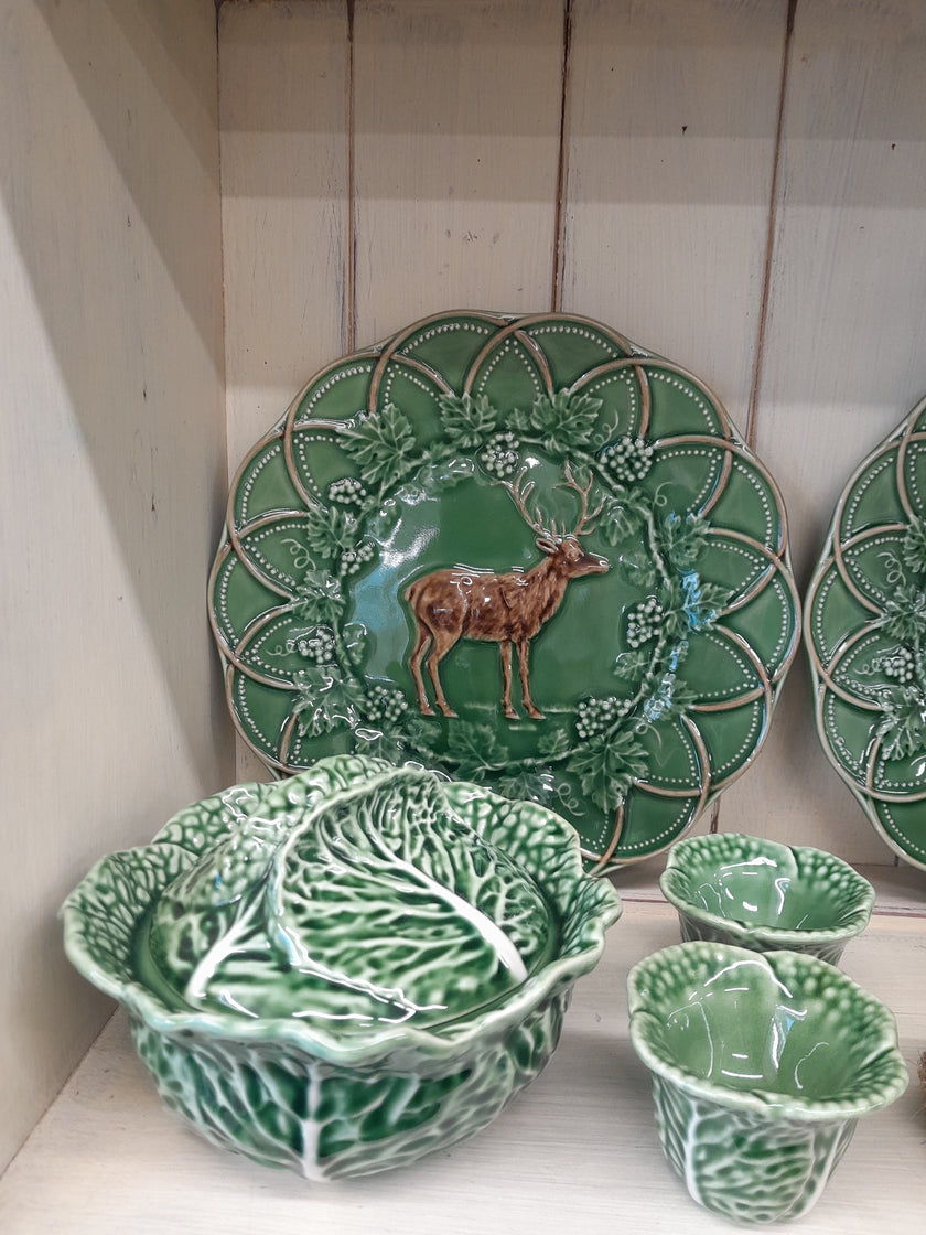 Bordallo Pinheiro Hunting Deer Plate 24cm | NZ
