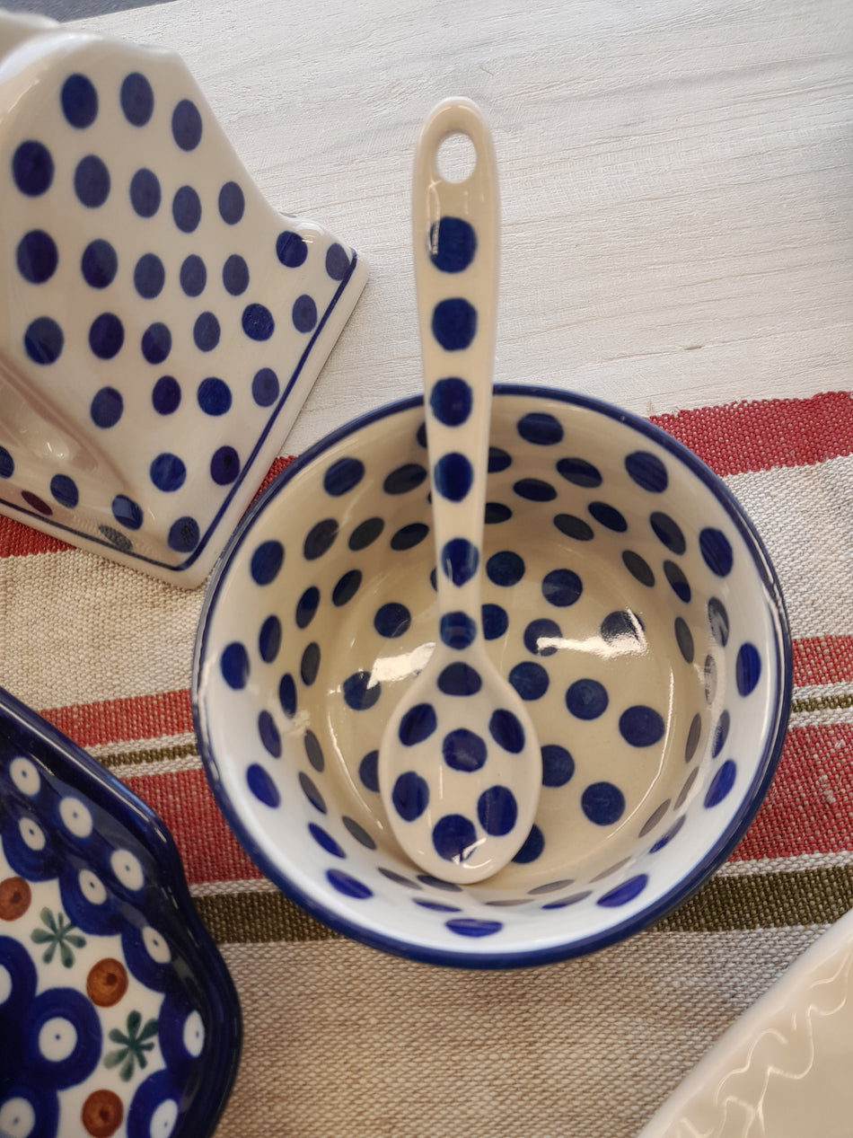 Polish - Blue and White Teaspoons