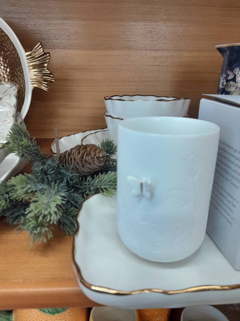 Rader Butterfly Porcelain Tealight Holder