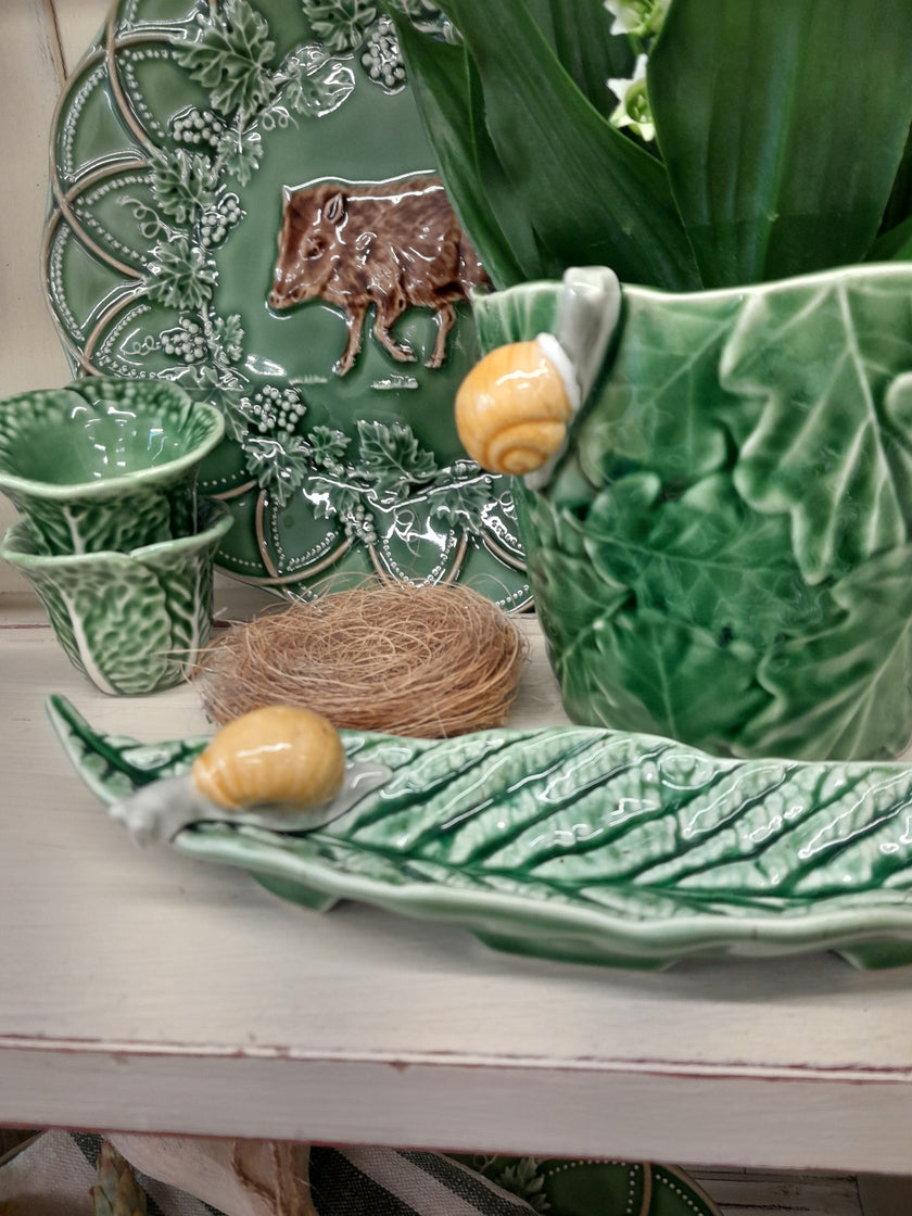 Bordallo Pinheiro Snail Pot