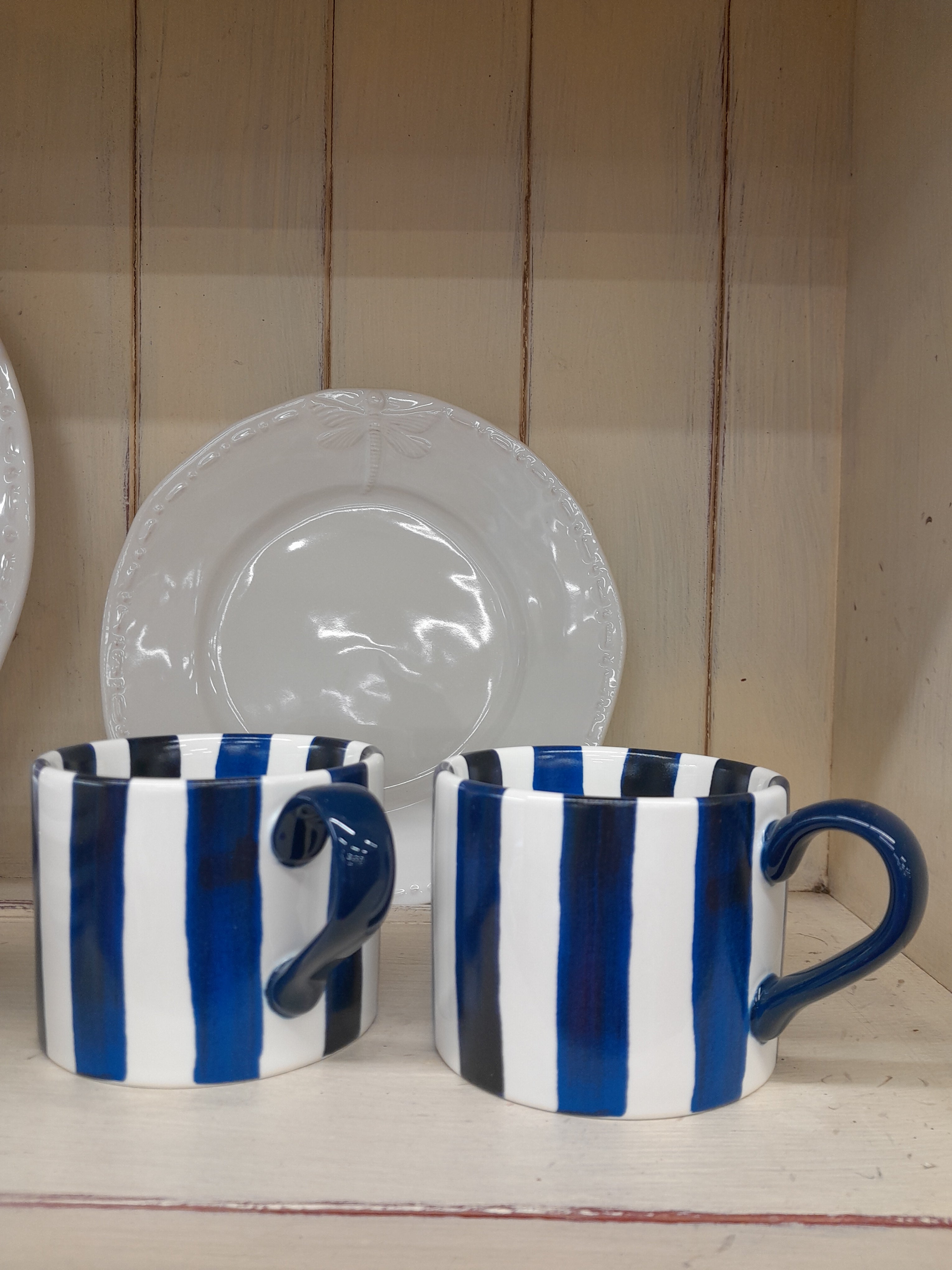Bia Stripes Mug Blue