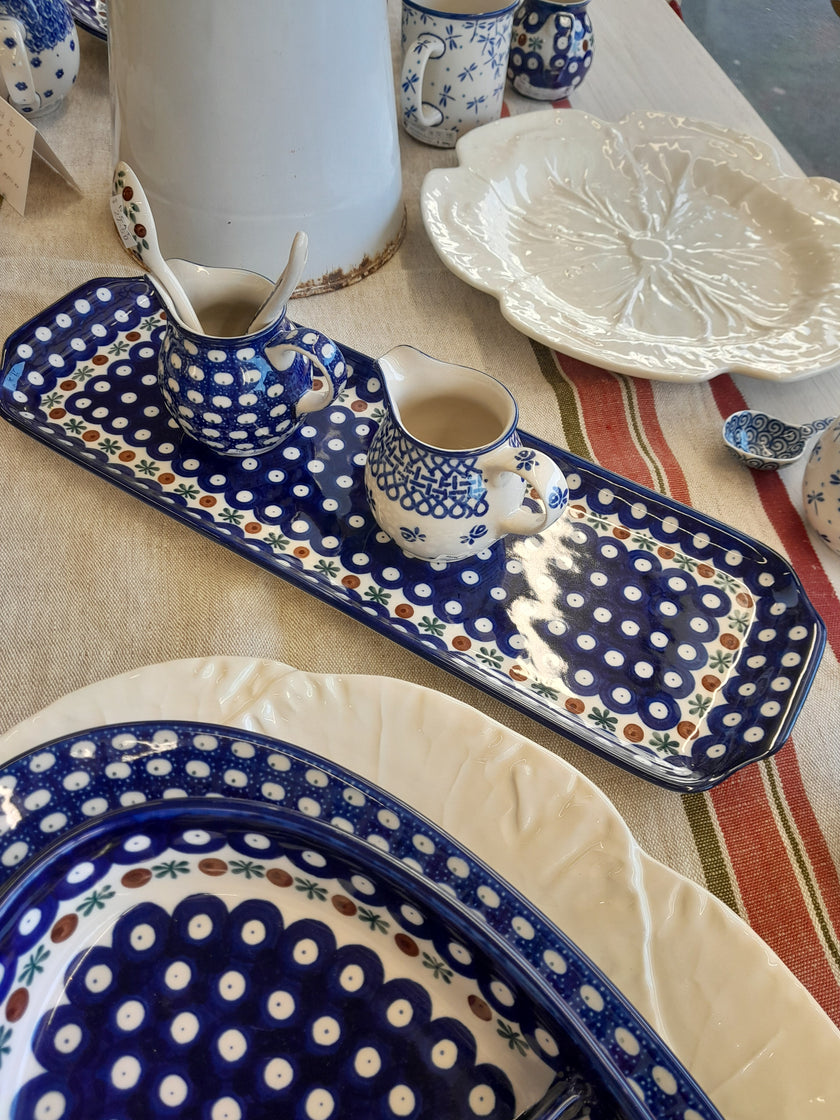 Polish Ceramics - Sandwich Tray Apple