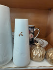 Rader Golden Leaf Porcelain Vase - Medium