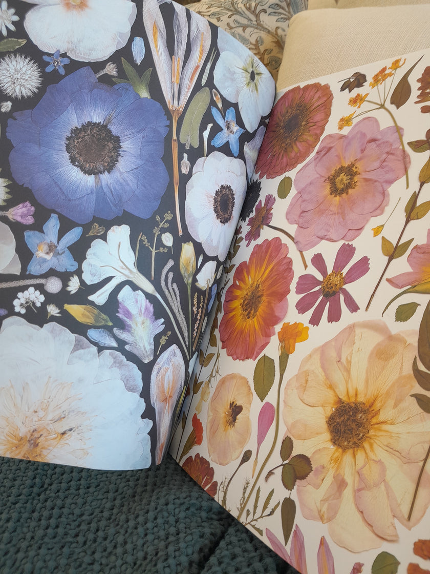 Beautiful Blooms Wrapping Paper Book | Flower Press Studio