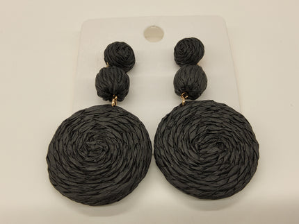 Wicker Earrings - Big Circles