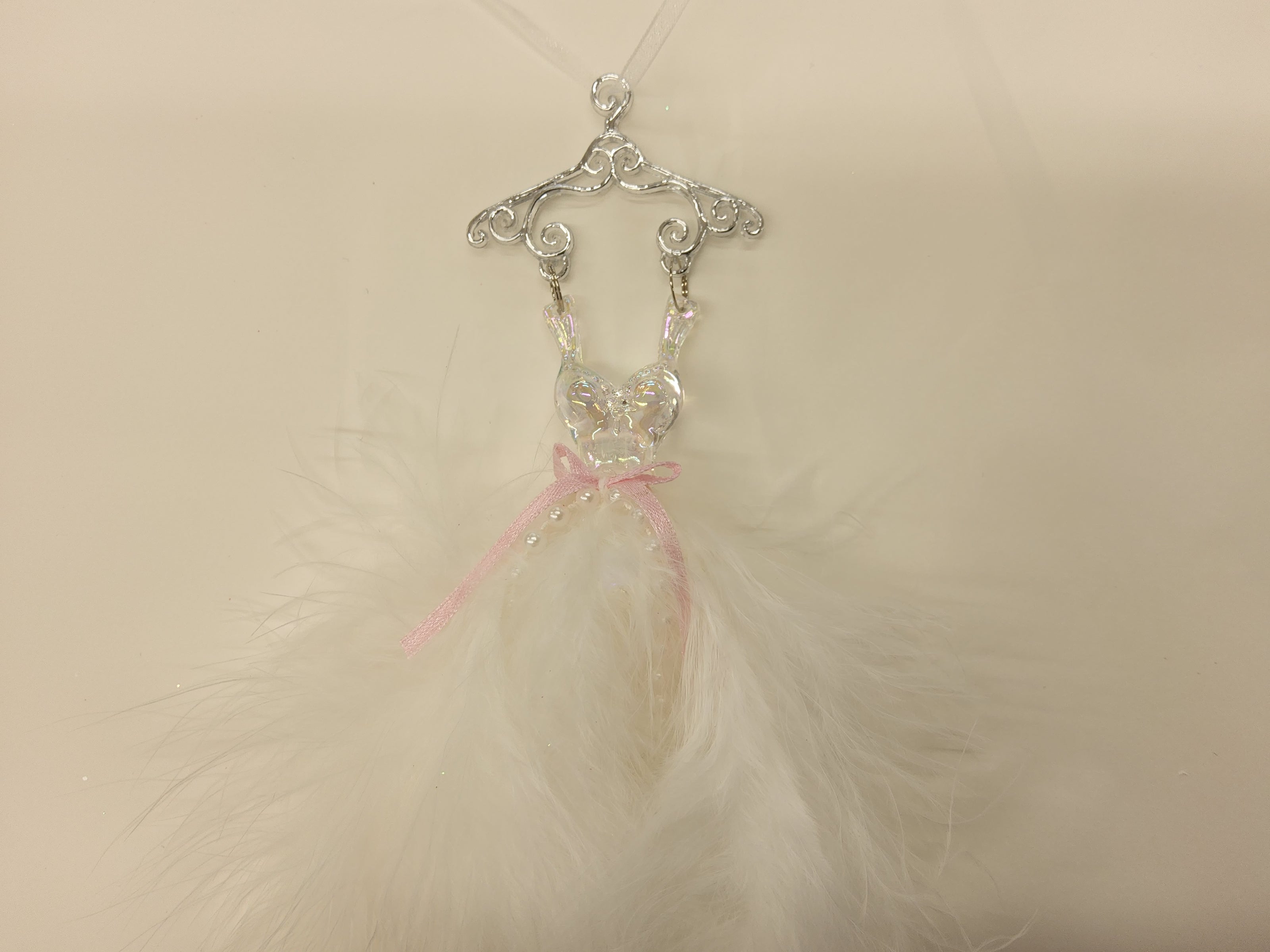 Ballerina Dress on hanger with V neck