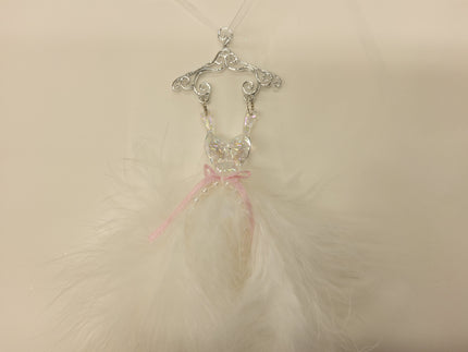 Ballerina Dress on hanger with V neck