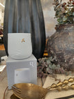 Rader Golden Leaf Porcelain Tealight Holder
