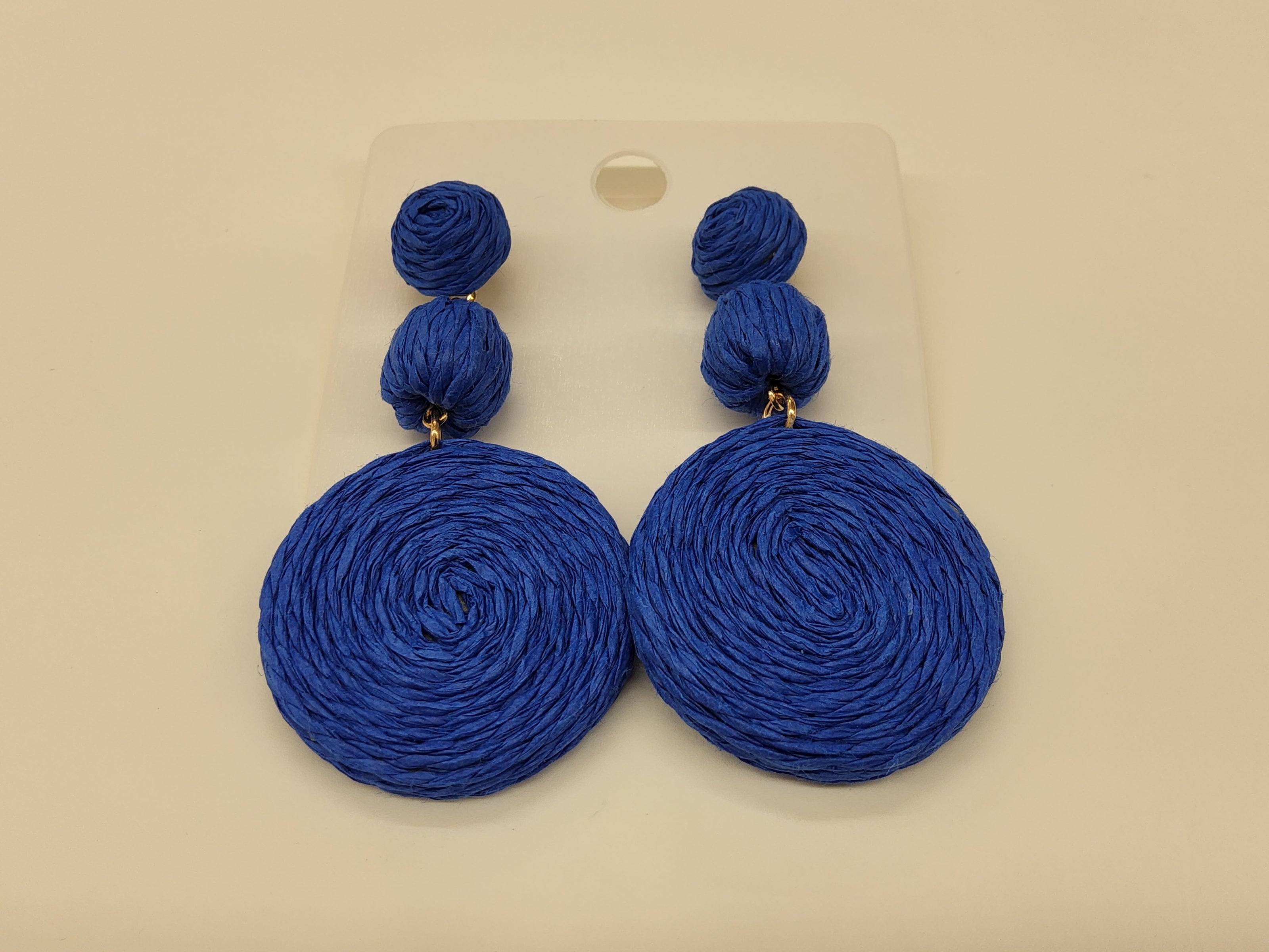 Wicker Earrings - Big Circles