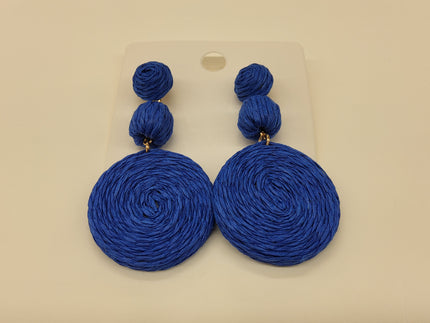Wicker Earrings - Big Circles