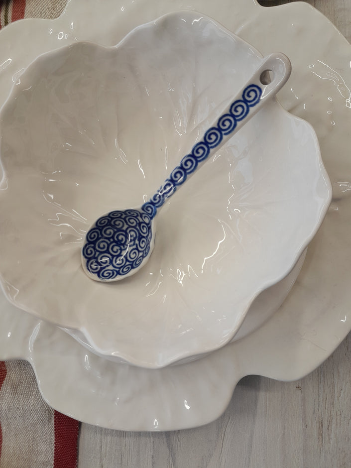 Polish Ceramics Spoon 16cm - Swirl