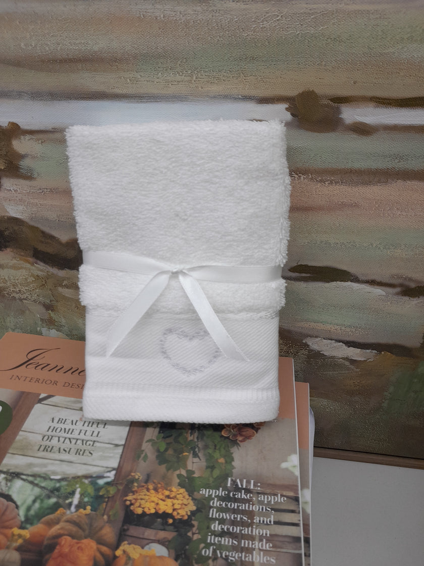 Alice & Lily Embroidered Hand Towel