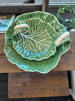 Bordallo Cabbage Leaf with Curvature 25cm