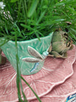Bordallo Pinheiro Dragonfly Pot