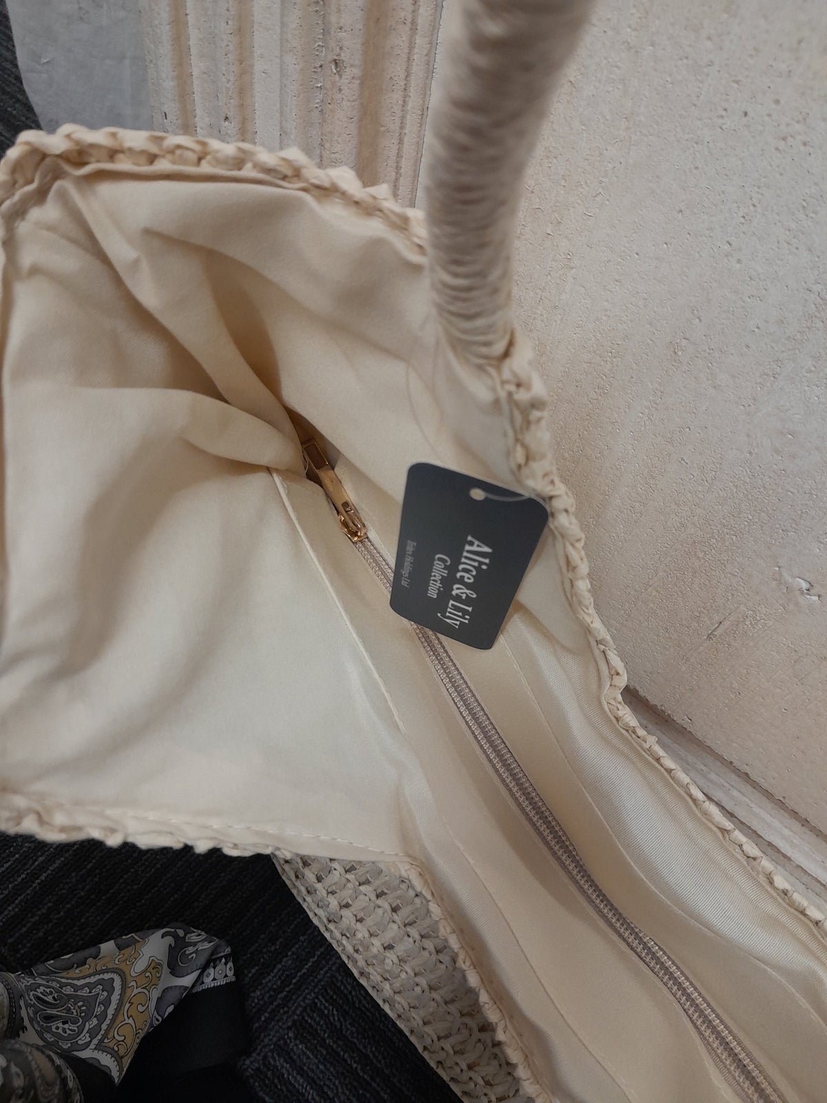 Alice & Lily Straw Bag