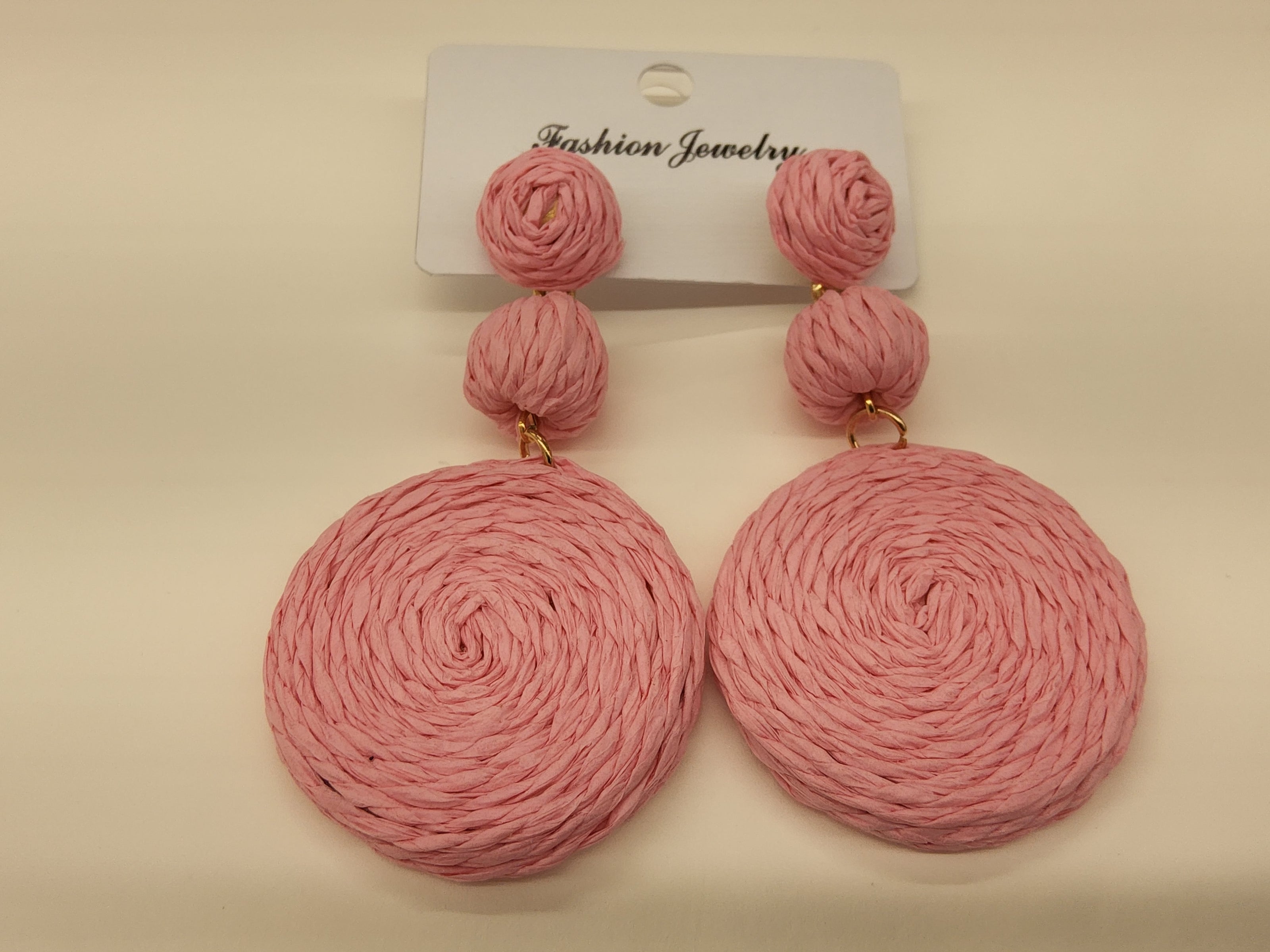 Wicker Earrings - Big Circles
