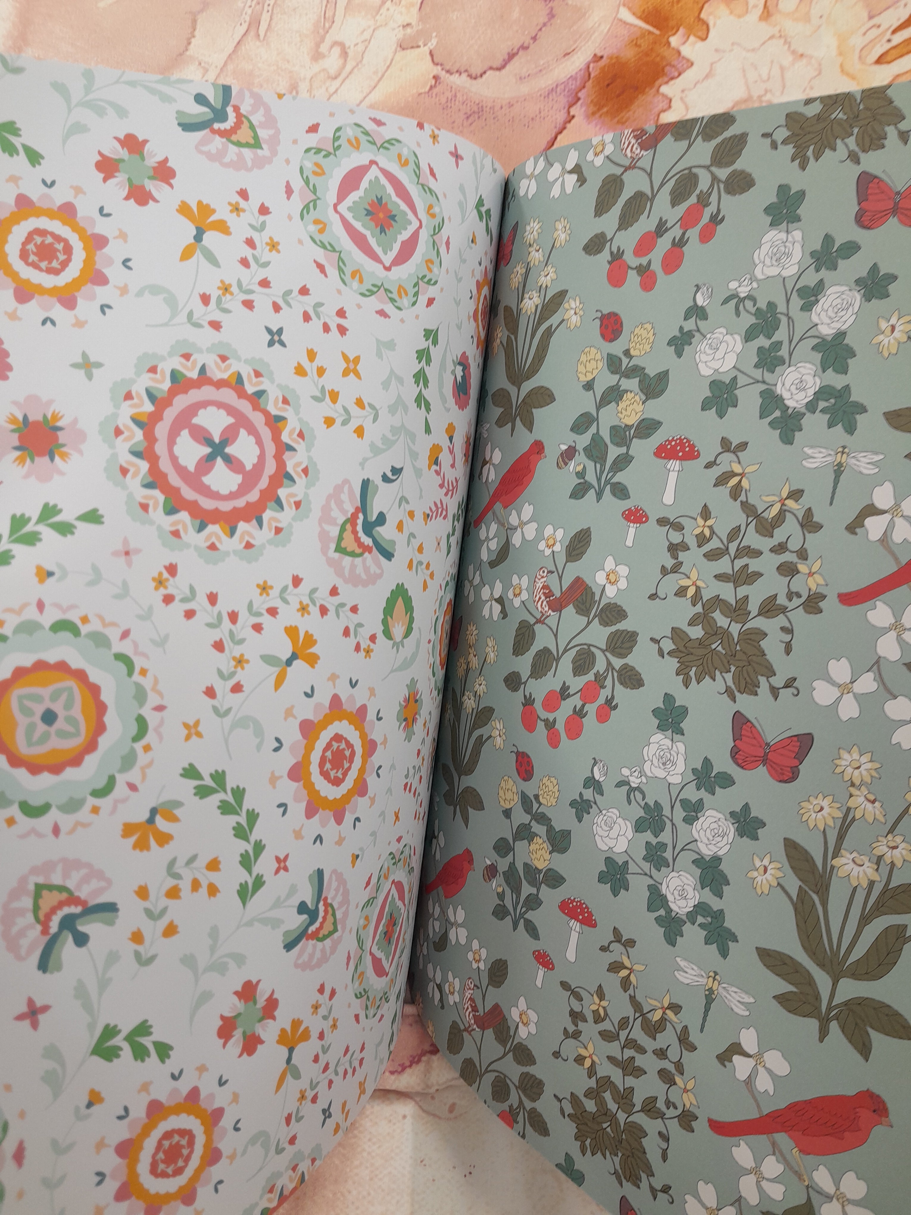 Helmsie Wrapping Paper Book | 12 Sheets & Tags