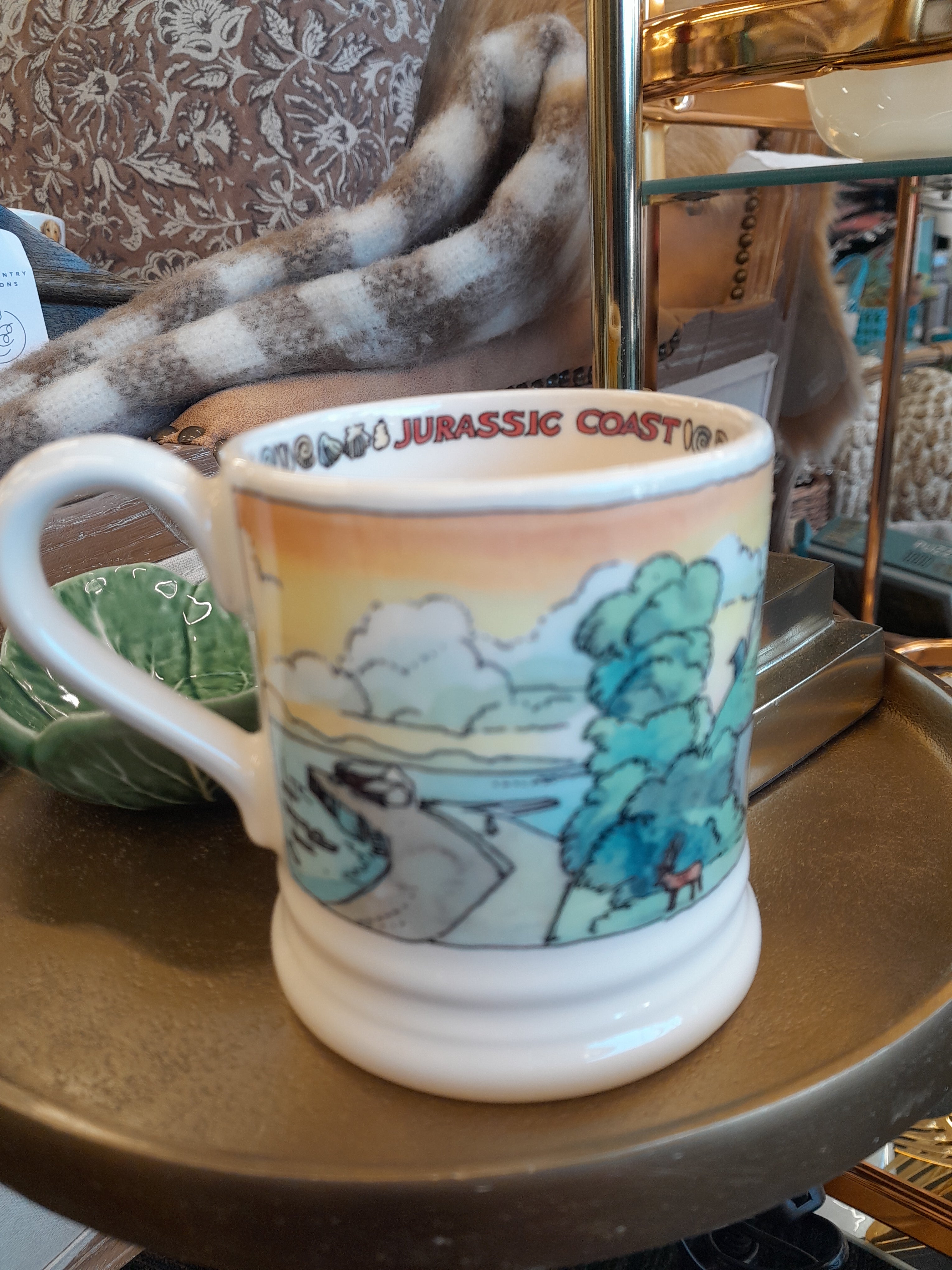 Emma Bridgewater Jurassic Coast 1/2 Pint Mug
