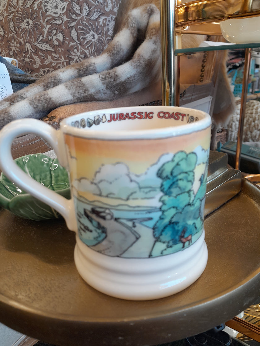 Emma Bridgewater Jurassic Coast 1/2 Pint Mug
