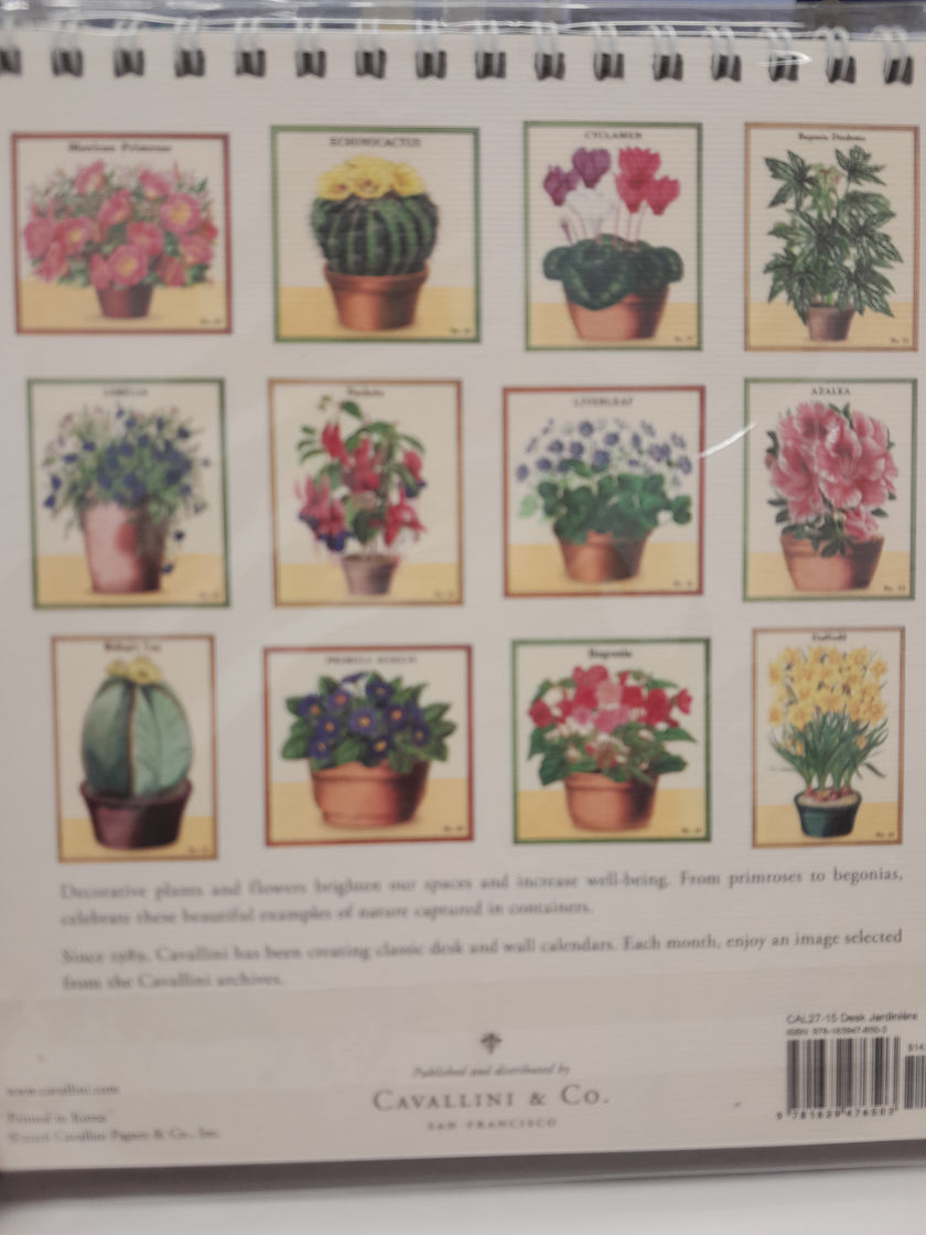 Cavallini & Co Desk Calendar 2027