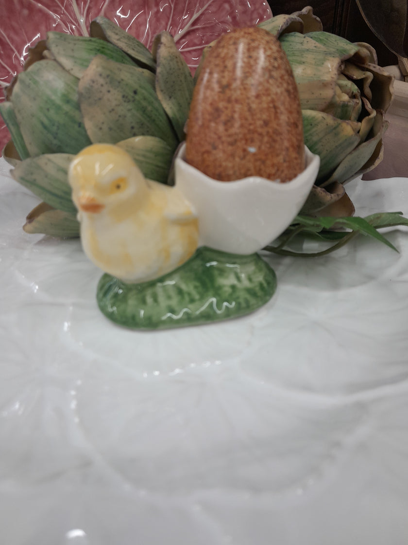 Egg Cup - One Eggshell with Whole Chick
