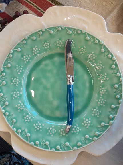 Bordallo Flora Side Plate Green 23cm
