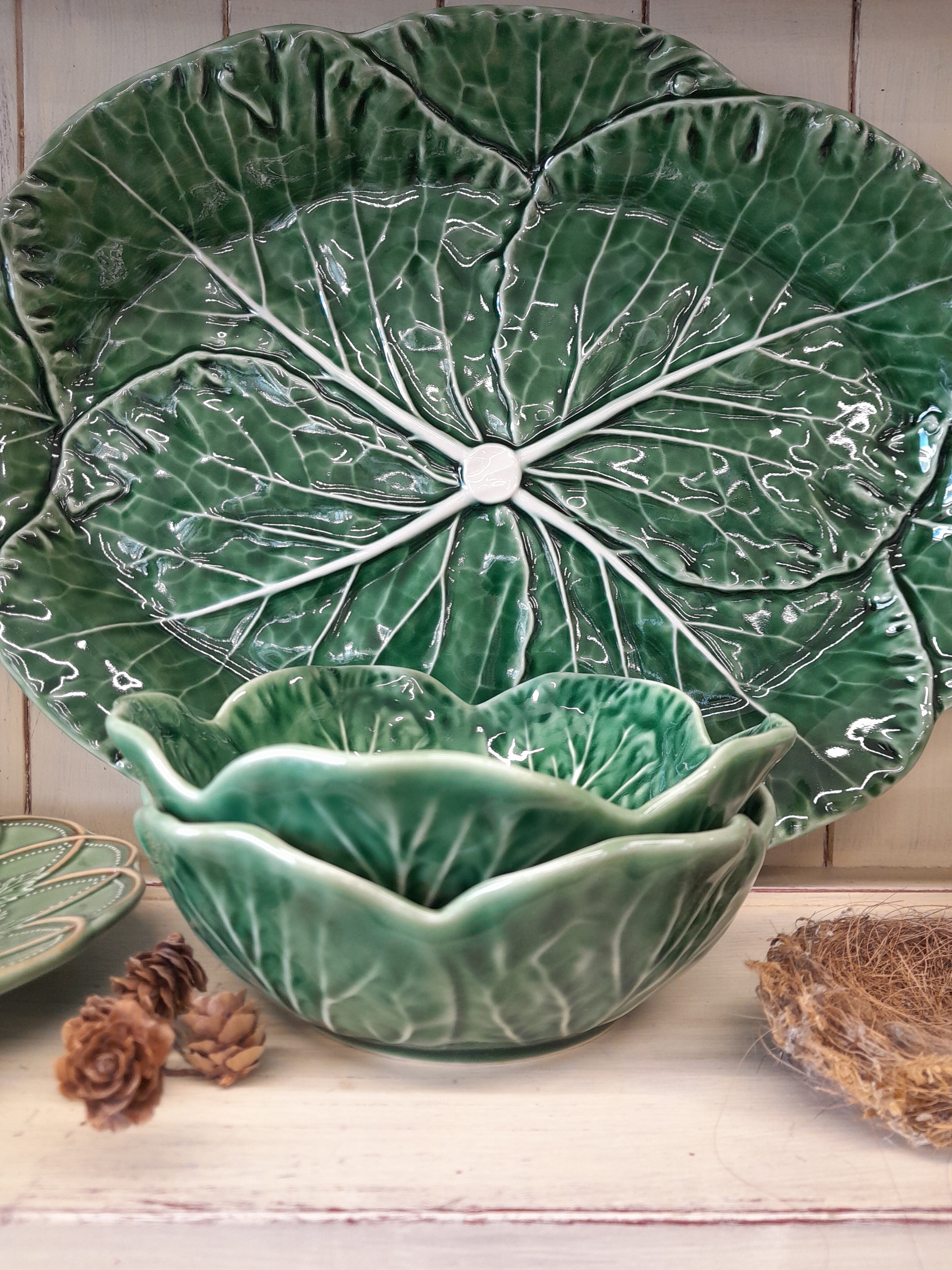 Bordallo Pinheiro Cabbage Bowl 17.5cm