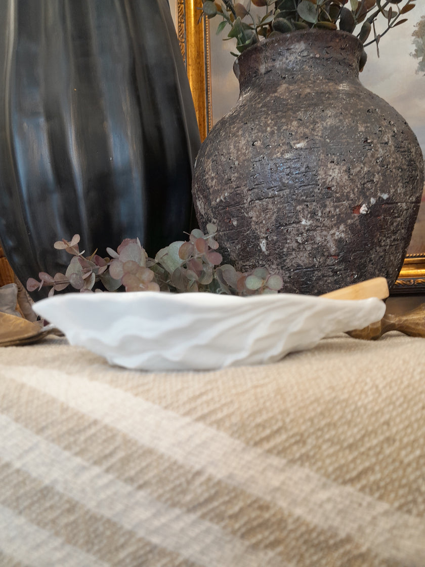 Rader Porcelain Oyster Shell with Spoon