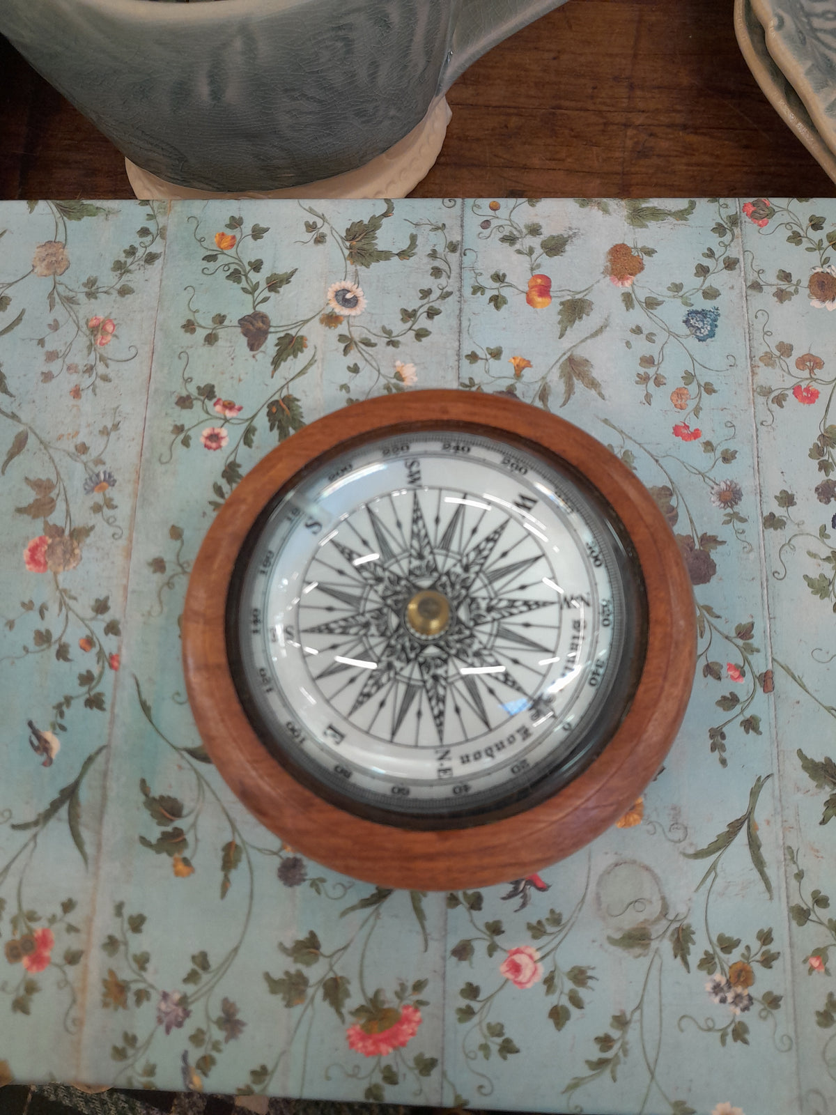 Compass In Wood