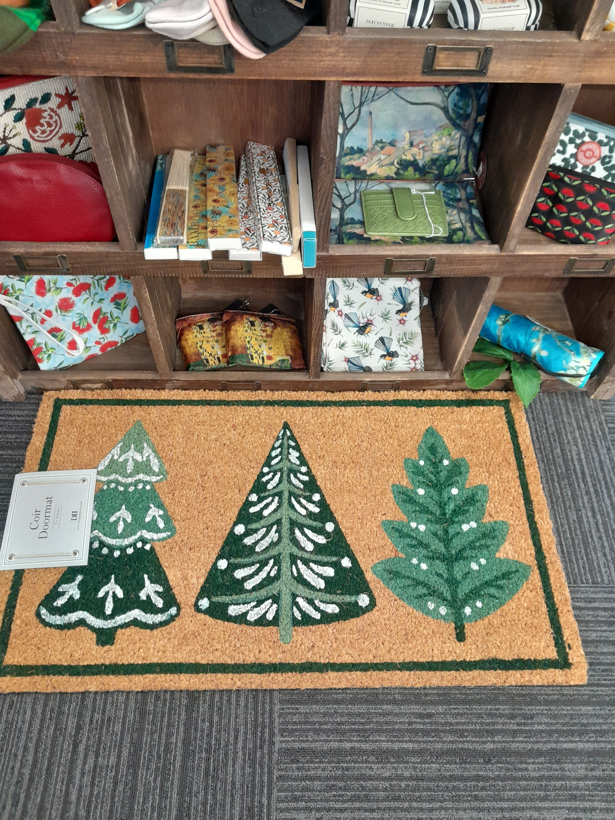 Christmas Coir Door Mat