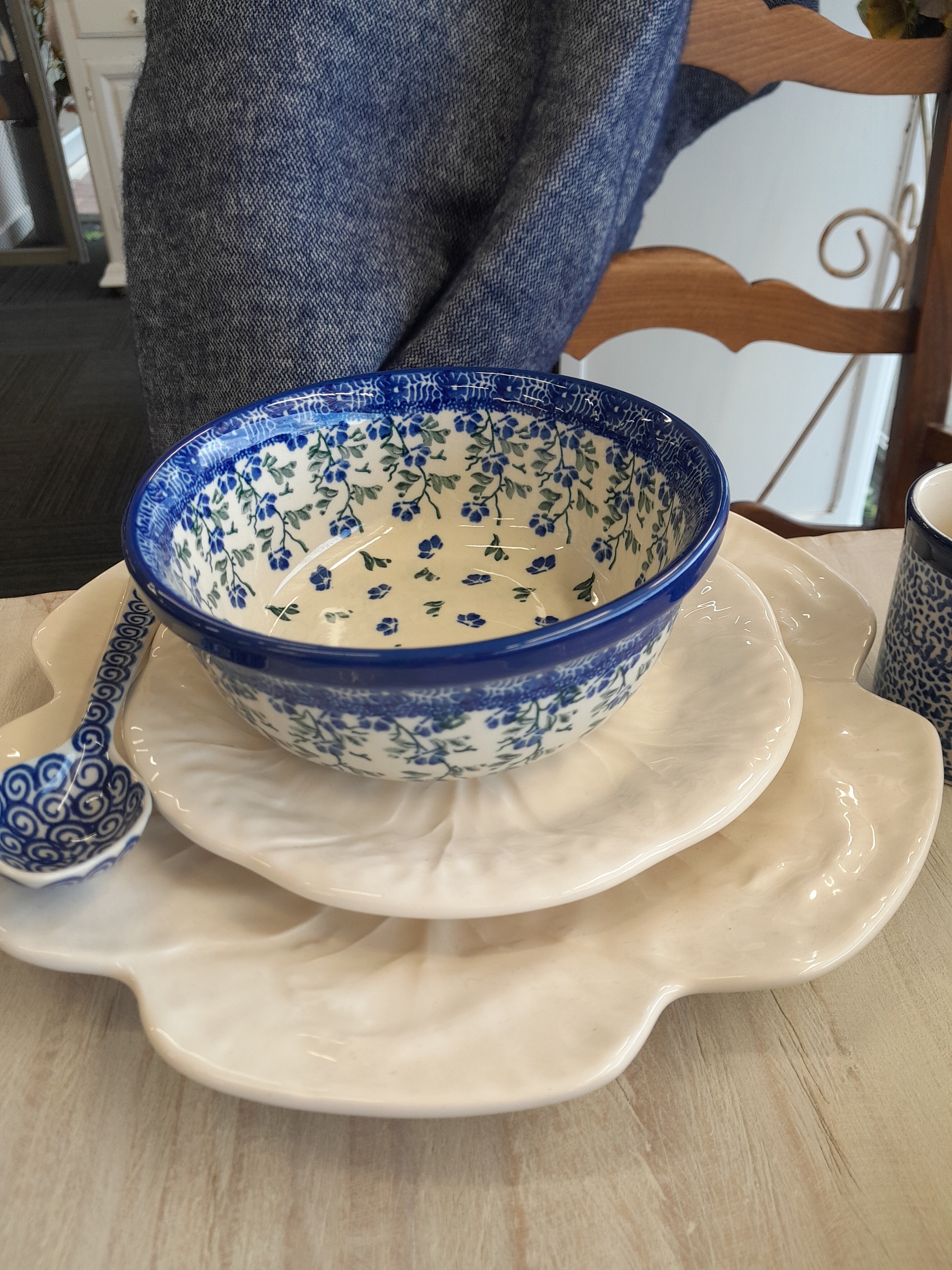 Polish Fleur Bowl-16cm