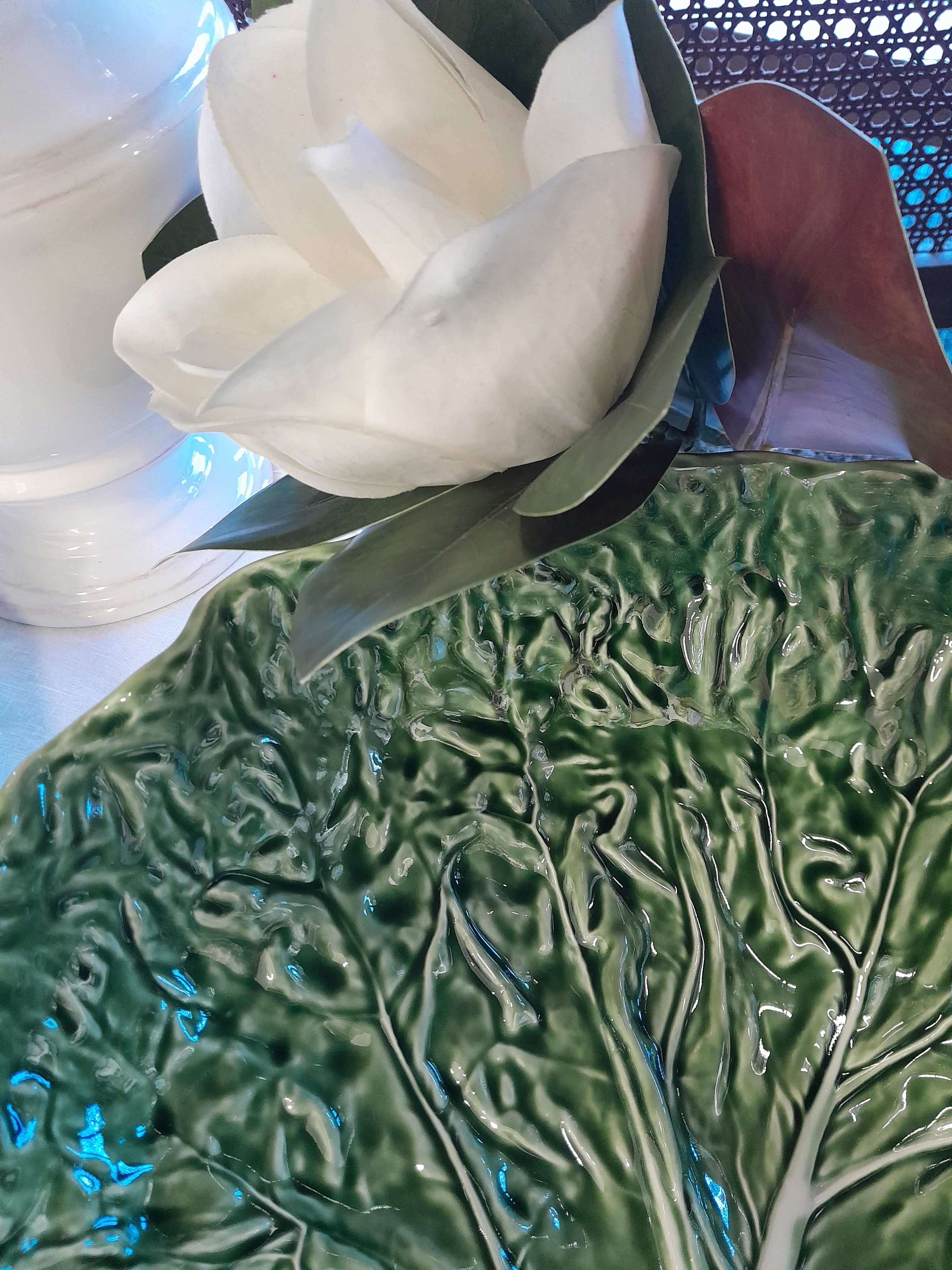 Bordallo Cabbage Large Salad Bowl 40cm