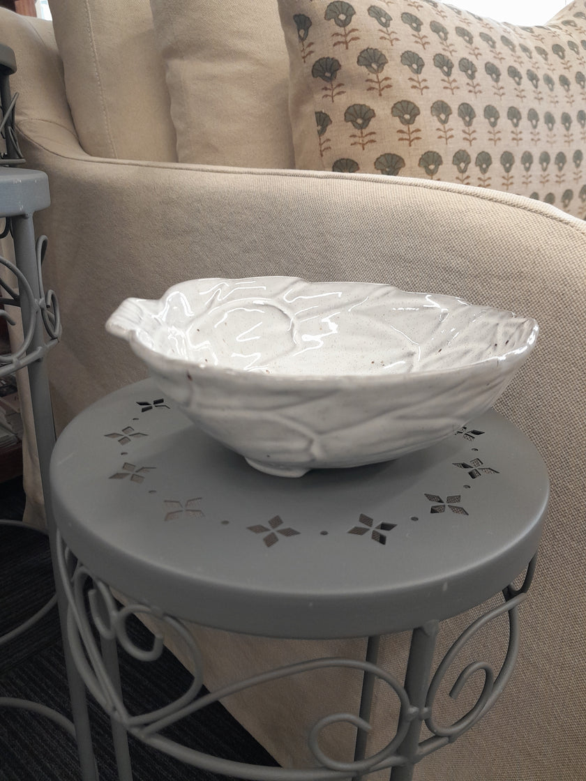 Bordallo Pinheiro Grey Artichoke Bowl 18cm