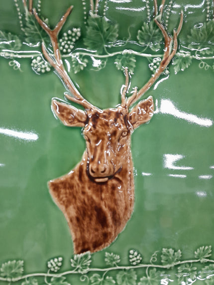 Bordallo Pinheiro Grove Deer Tray (47.5cm)