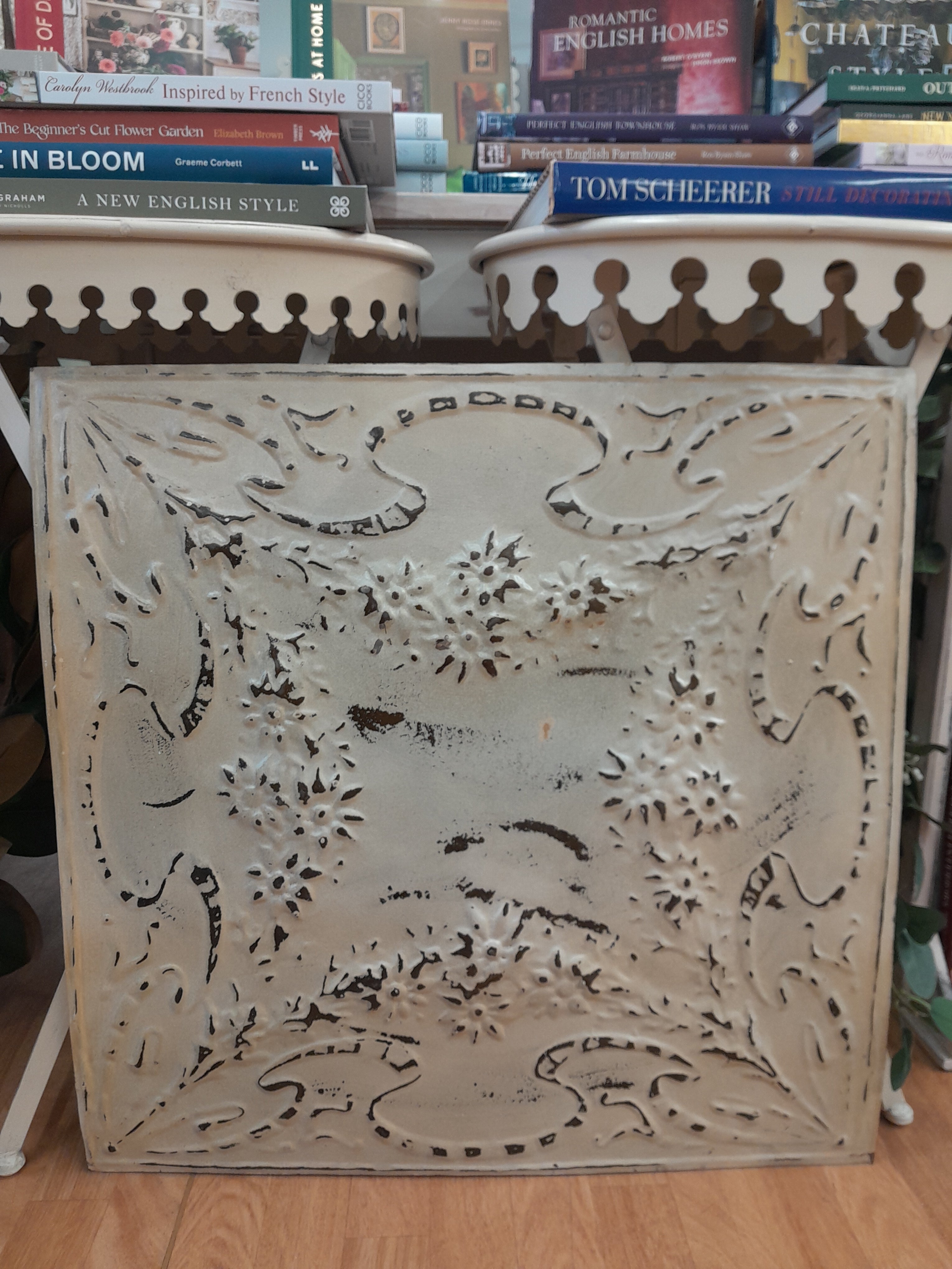 Vintage Iron Ceiling Panel