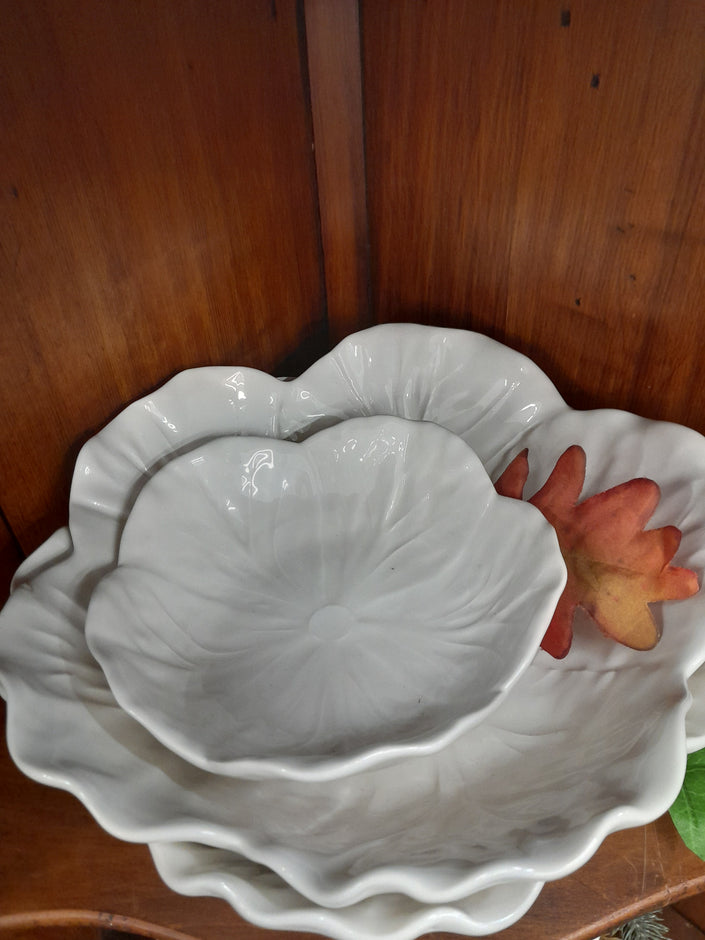 Bordallo Pinheiro Cabbage Bowl 15cm Beige in-store at Villarosa Maison Nelson NZ