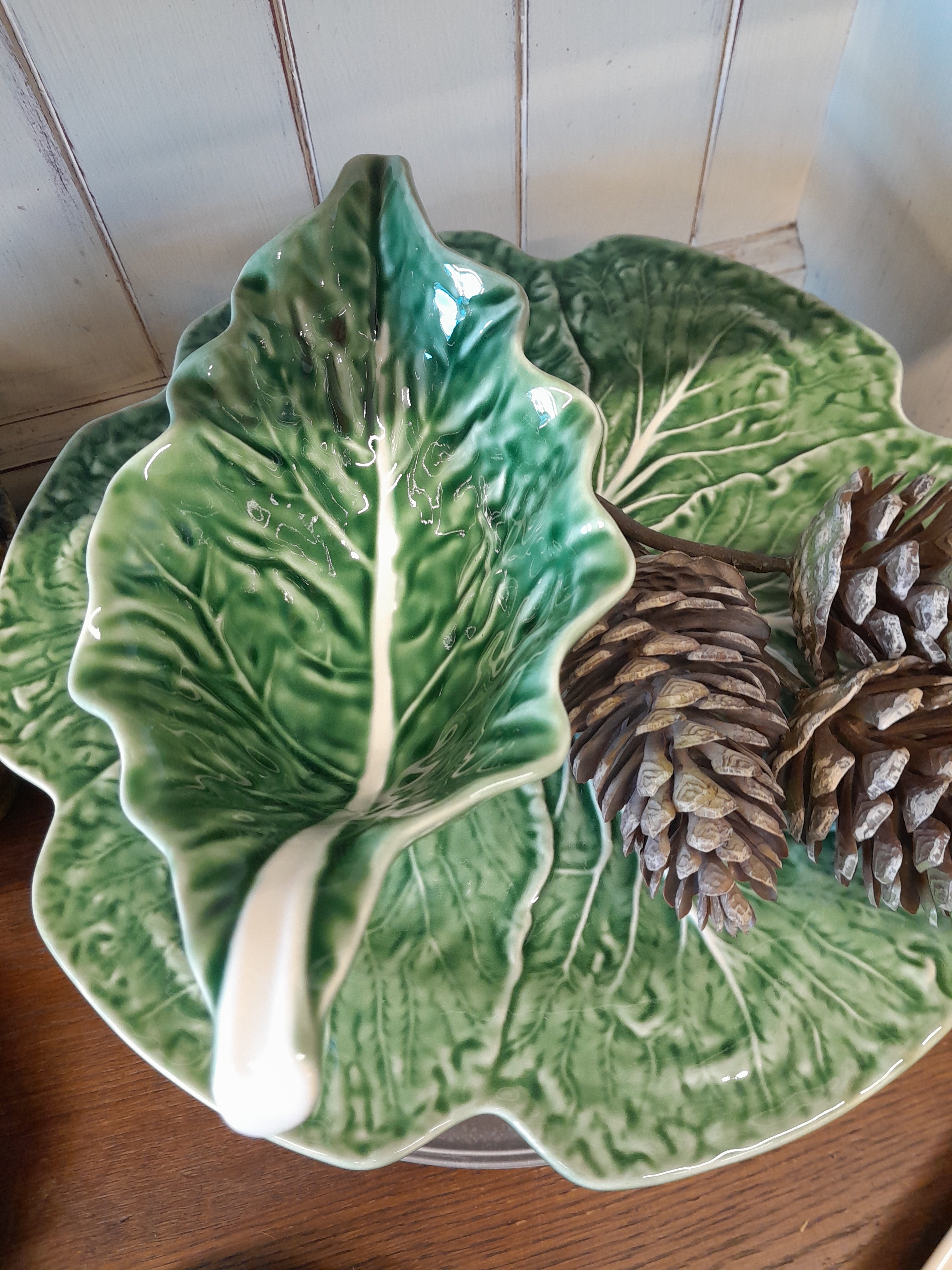 Bordallo Pinheiro Cabbage Sauceboat