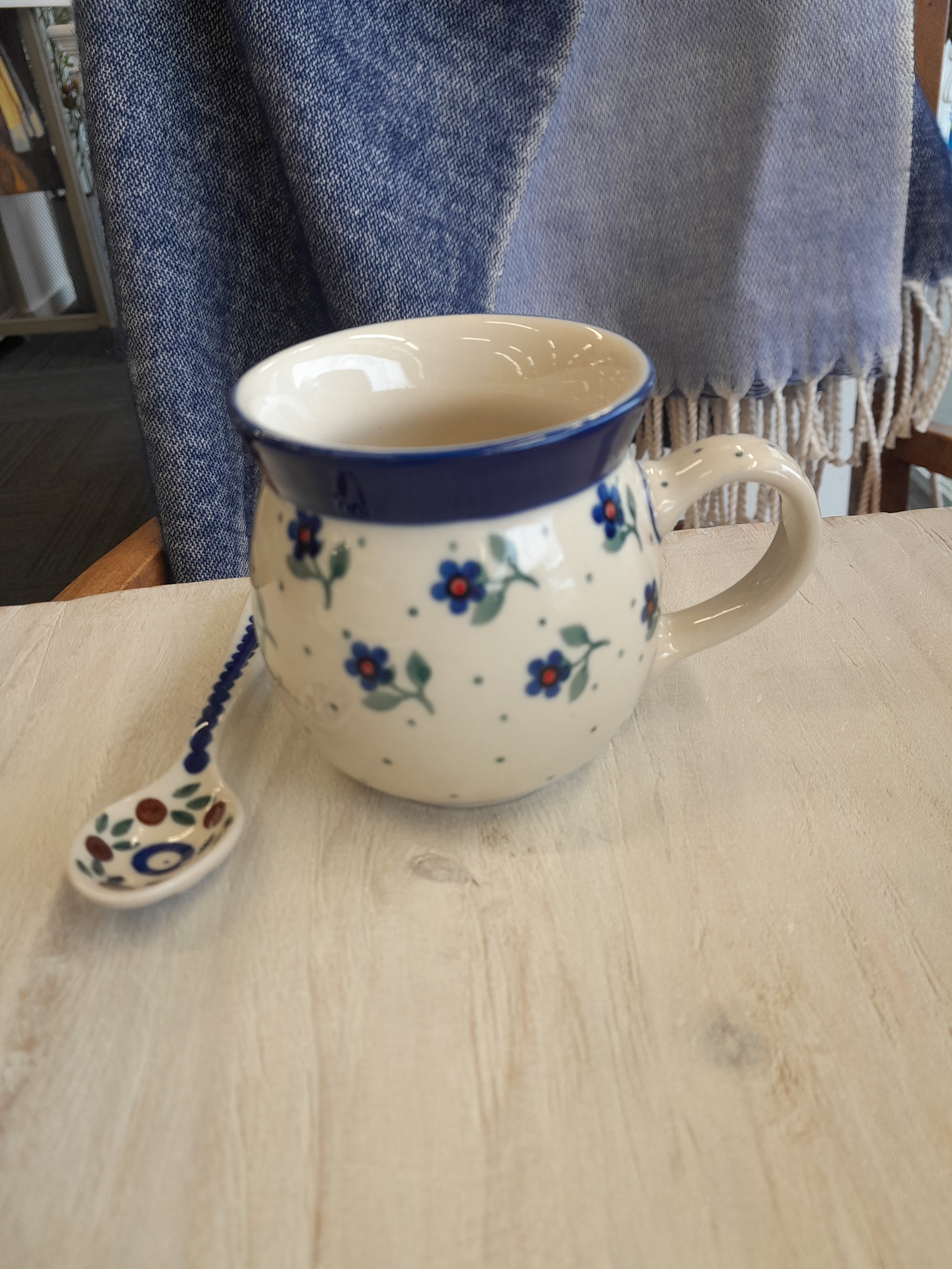 Polish Pottery Hazel Small Rounded Mug