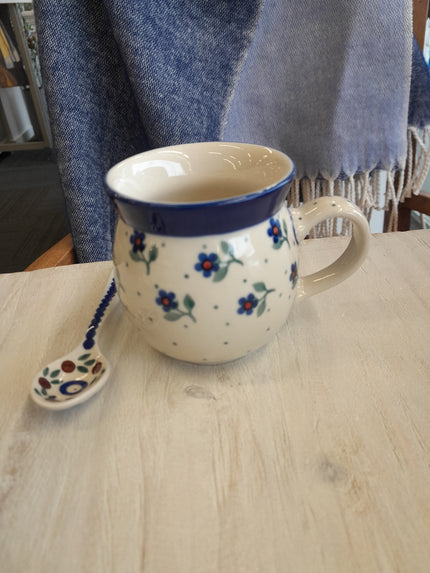 Polish Pottery Hazel Small Rounded Mug