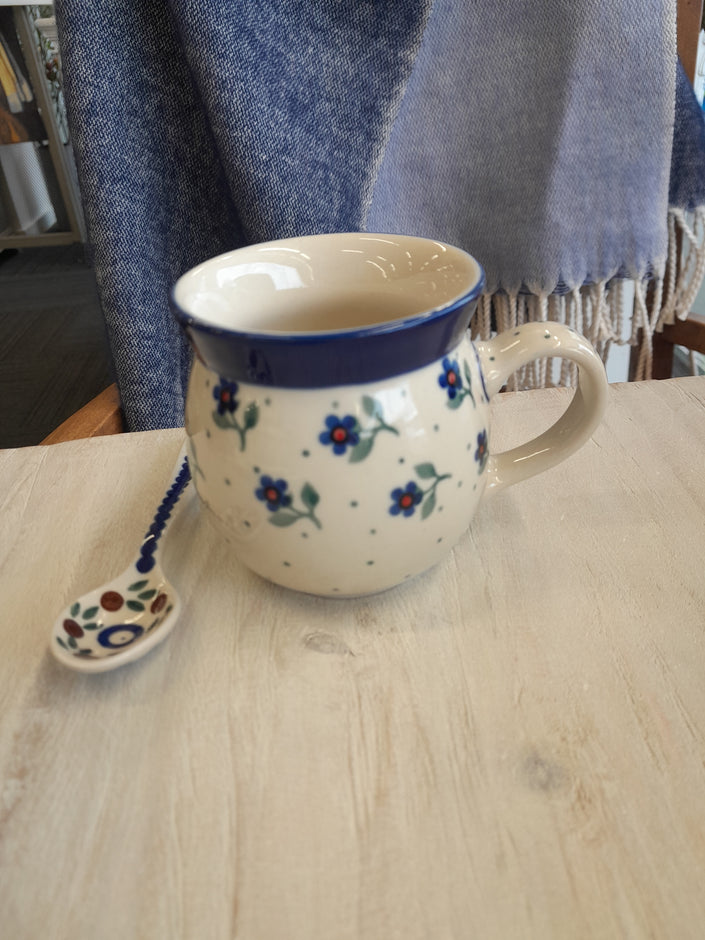 Polish Pottery Hazel Small Rounded Mug