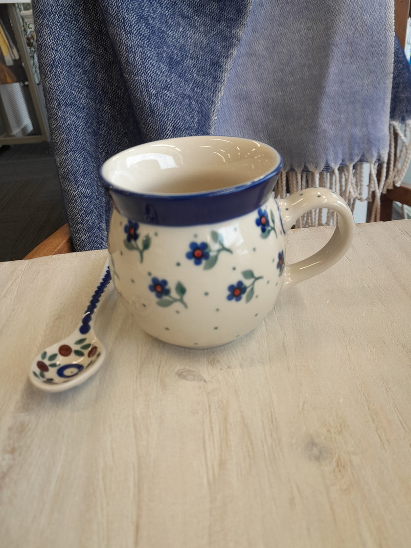 Polish Pottery Hazel Small Rounded Mug