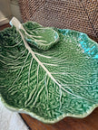 Bordallo Cabbage Leaf Salad Bowl 34cm