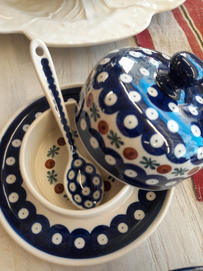 Polish - Blue and White Teaspoons