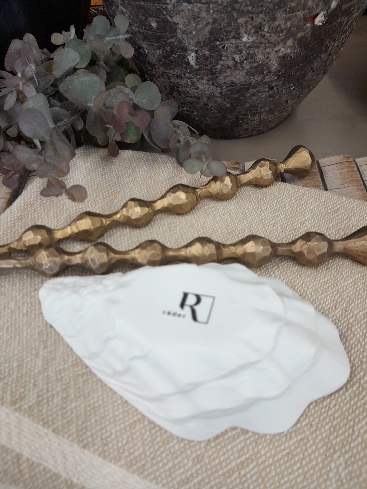Rader Porcelain Oyster Shell with Spoon