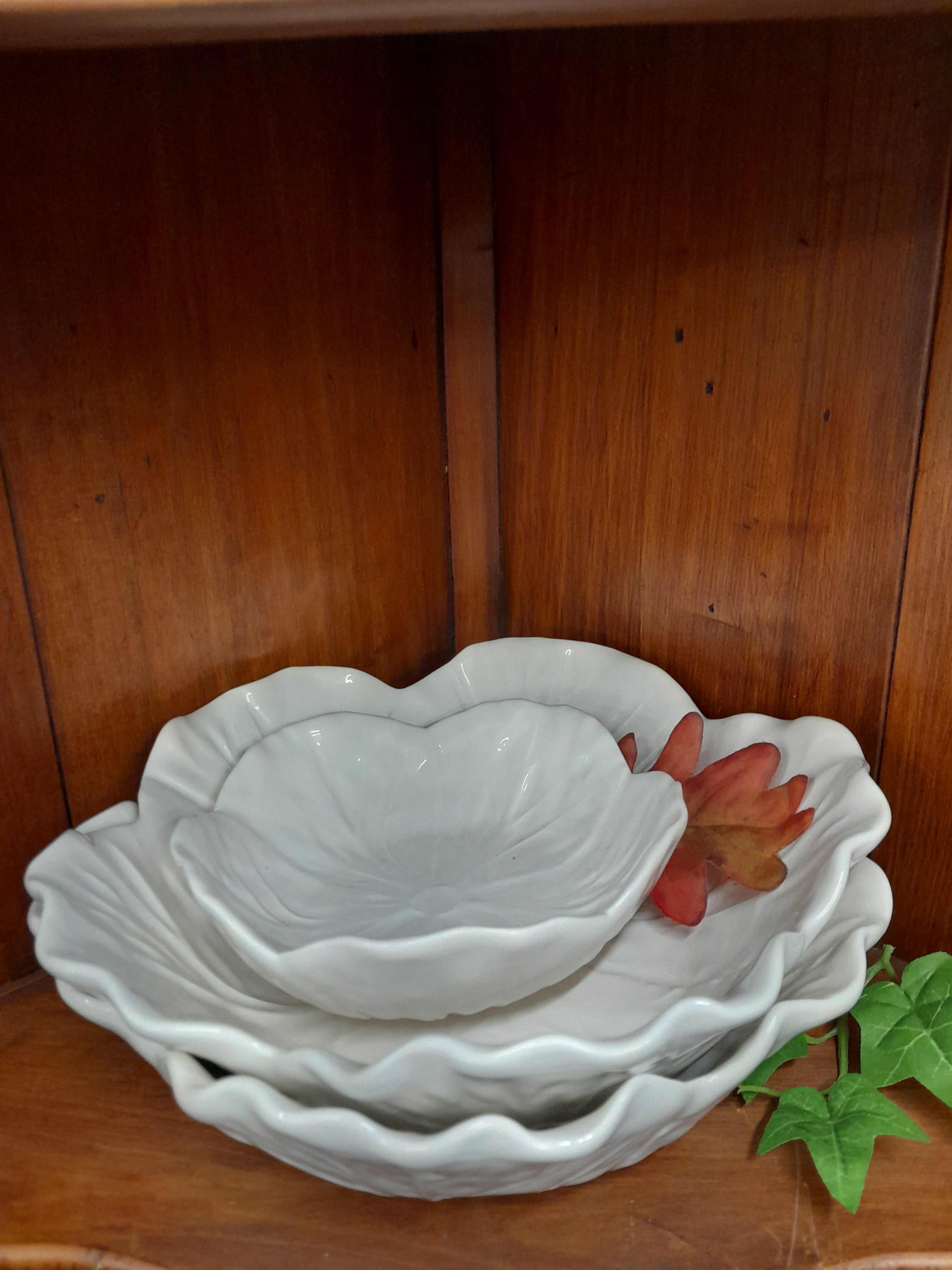Cabbage Bowl 22.5cm Beige