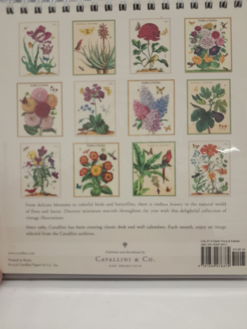 Cavallini & Co Desk Calendar 2027