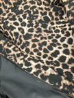 Black/Animal Print Reversible Raincoat-Laura Jo Paris